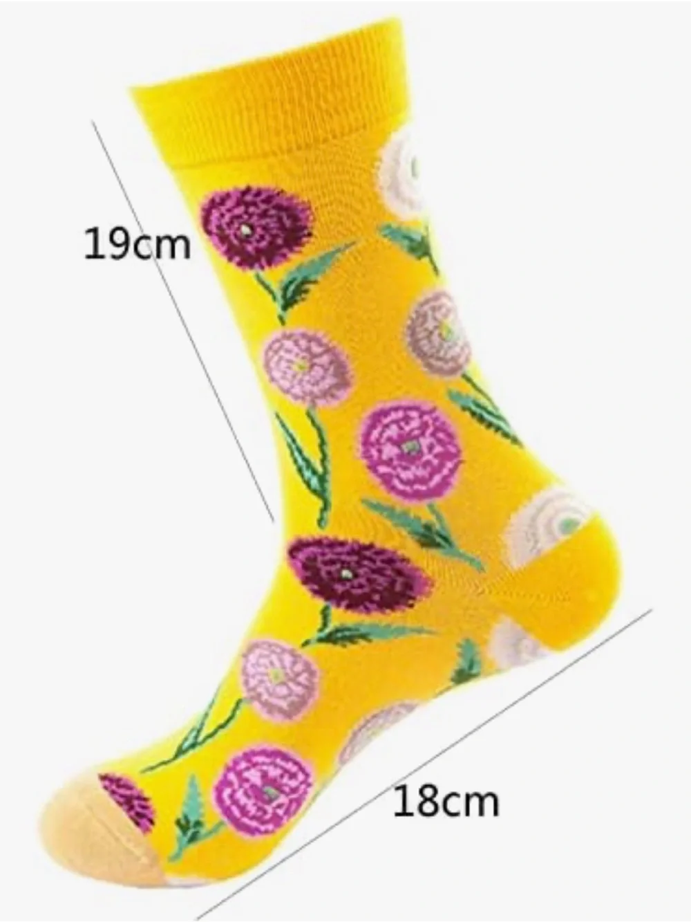 NWT Novelty Men's Crew Socks - Multi-Pattern 5-Pack